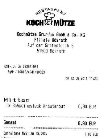 emwl Hffner Kochmtze Restaurant